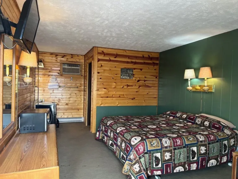 Inside a guest room